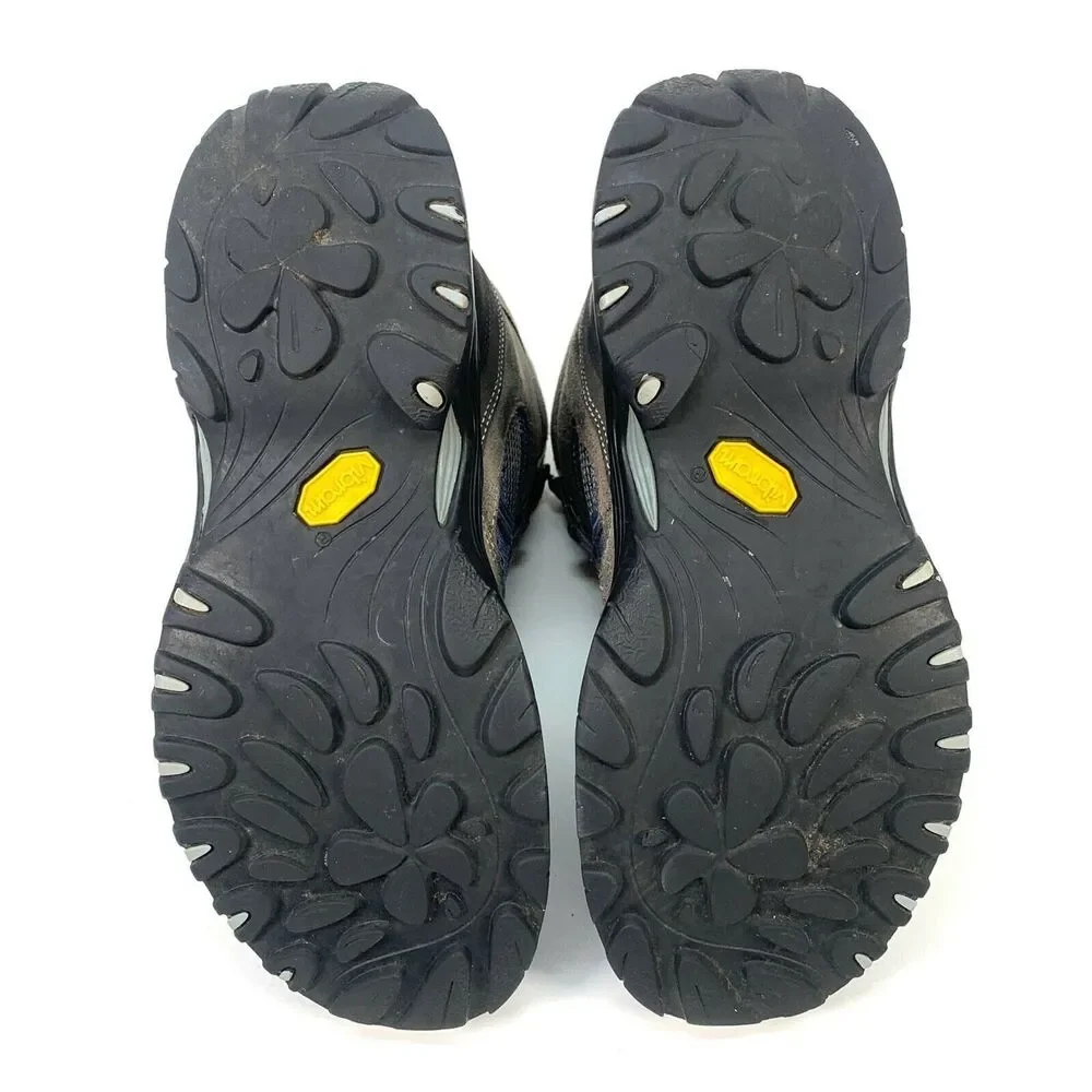 Garmont Gore-Tex Vibram Soles Womens Hiking Boots Grey/Blue Sz 6